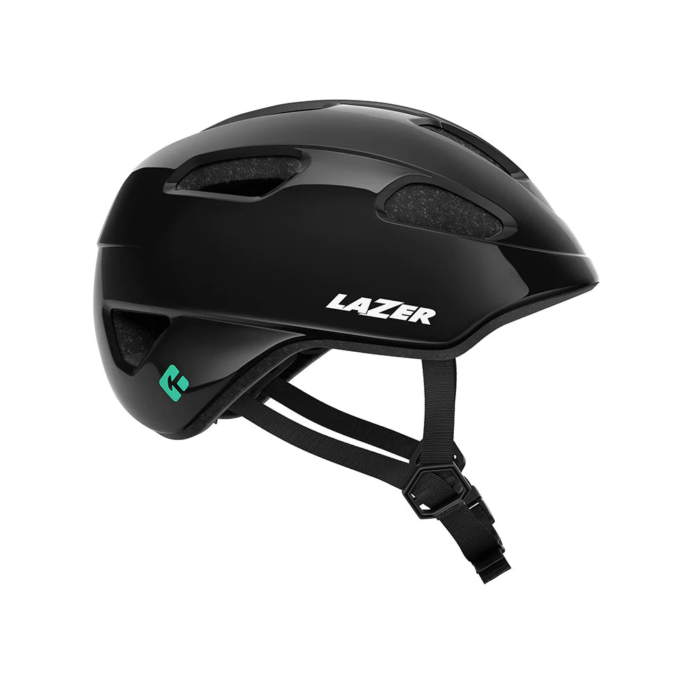 Cycling toe clip-Lazer Nutz KinetiCore Kids' Helmet - Black