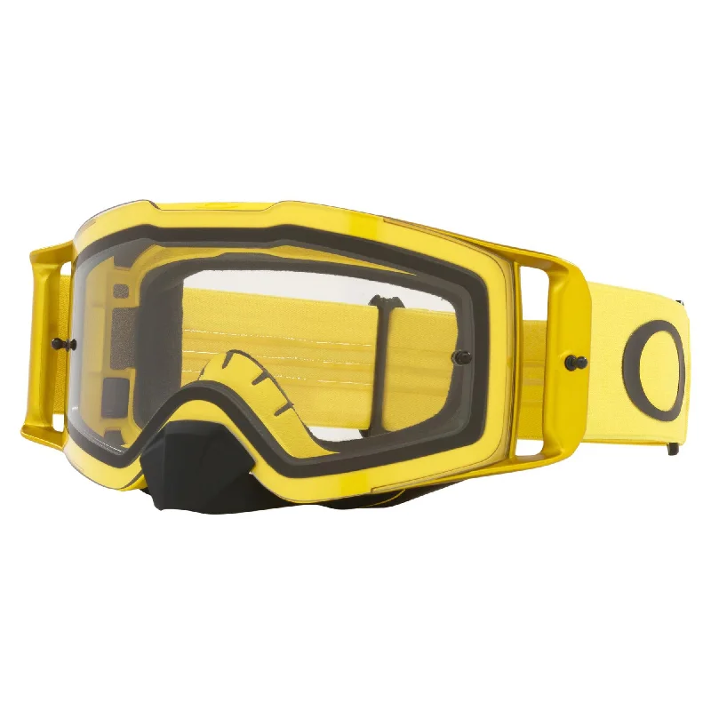 Road bike set-OAKLEY FRONT LINE GOGGLES - MOTO YELLOW  (CLEAR)