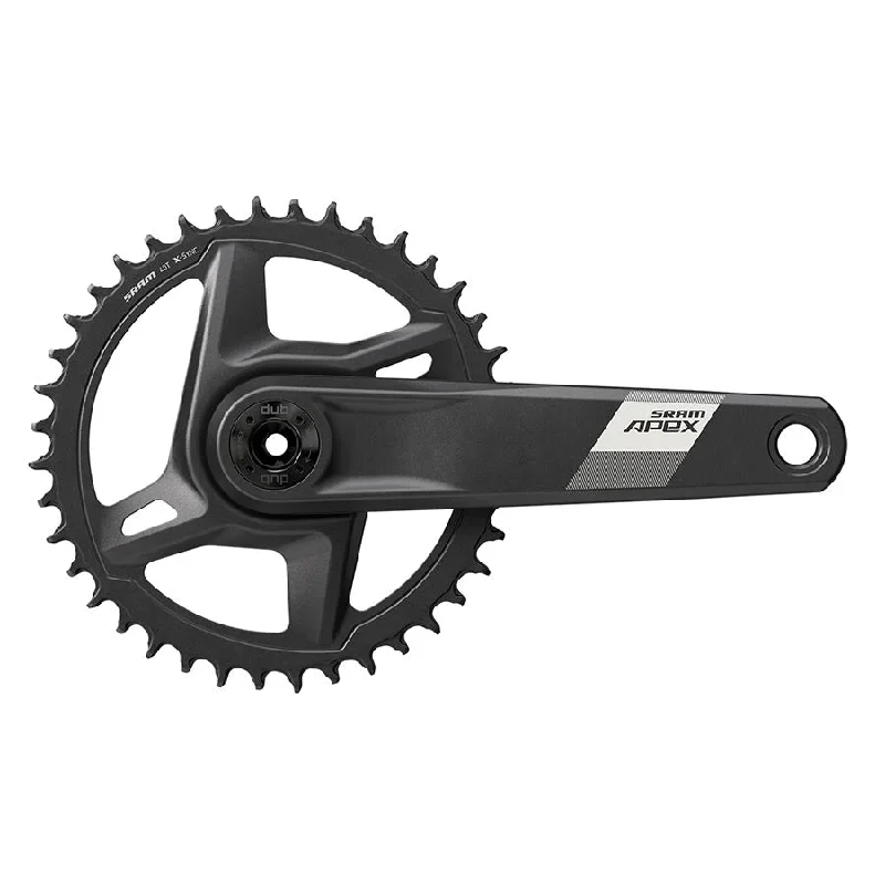 Bike bar pad-SRAM Apex D1 Crankset Speed: 12 Spindle: 28.99mm BCD: Direct Mount 42 DUB 165mm Black Cannondale AI