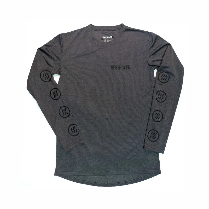 Road bike cog-Name Drop Long Sleeve Jersey