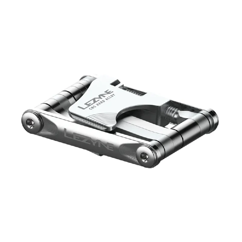 Cycling shoe clip-Lezyne SV Pro 10 Multi Tool Silver