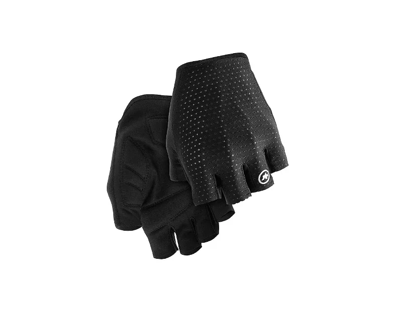 Bicycle kickstand pad-Assos GT Gloves C2 blackSeries