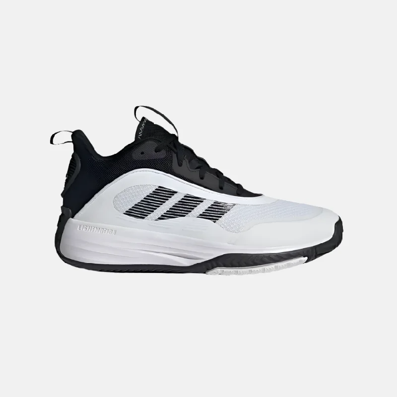 Bicycle derailleur clip-Adidas Own the Game 3 Men's Basketball Shoes -Cloud White/Core Black/Core Black