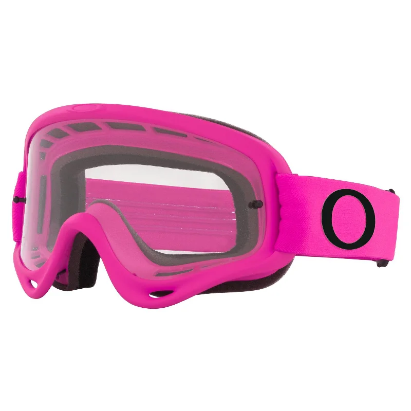 Cycling gloves thin-OAKLEY O-FRAME GOGGLES - MOTO PINK (CLEAR)