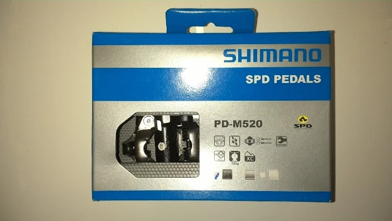 Bicycle gear pad-Shimano MTB PDM520 Pedal