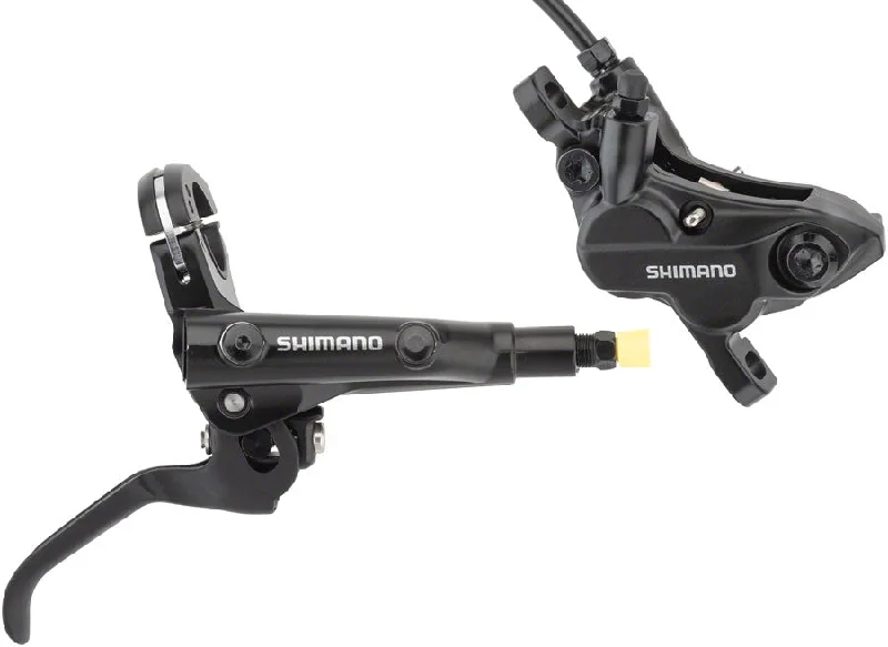 Bike wheel strap-Shimano Deore BL-MT501/BR-MT520 Disc Brake Lever - Rear Hydraulic Post Mount BLK