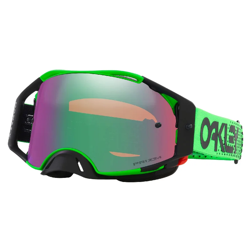 Bicycle brake clip-OAKLEY AIRBRAKE GOGGLES - MOTO GREEN B1B (PRIZM MX JADE)