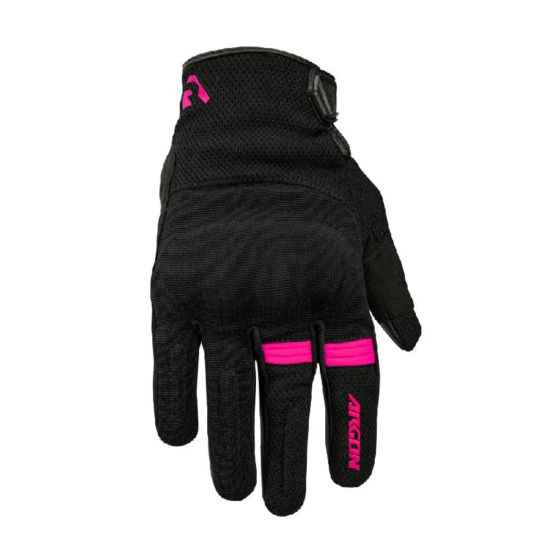 Bicycle lock clip-ARGON SWIFT LADIES GLOVES - BLACK/PINK