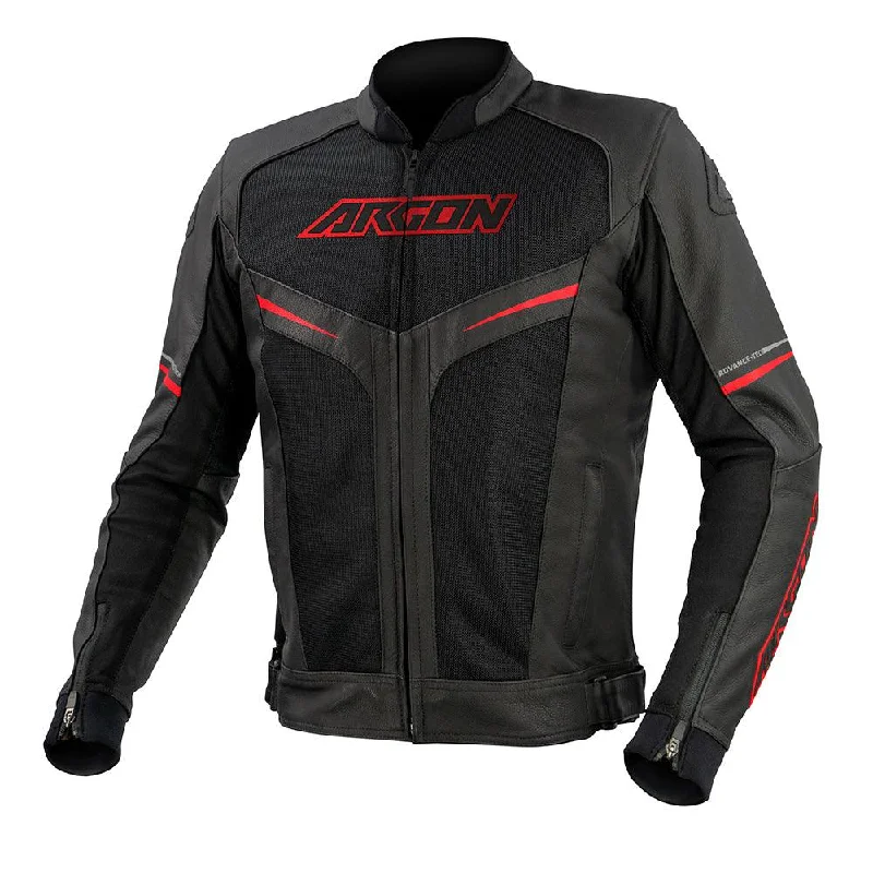 Bicycle tire pad-ARGON FUSION JACKET - BLACK/RED