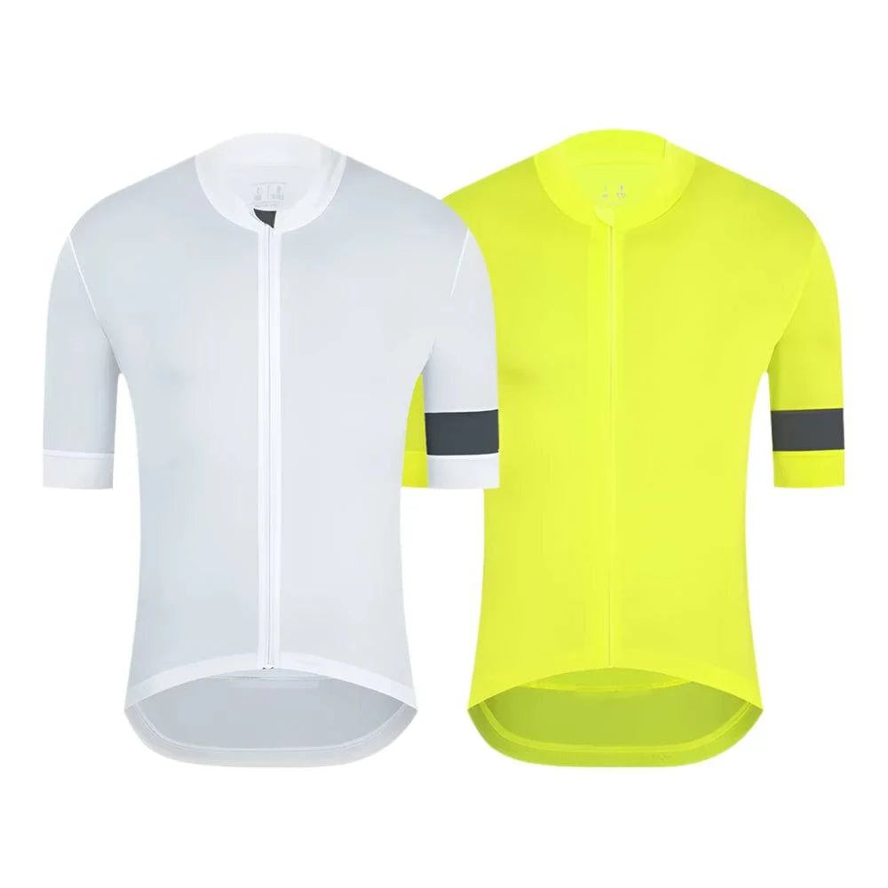 Mountain bike fork-Cycling Jersey Pro team Summer Short Sleeve Man Downhill MTB Bicycle Clothing Ciclismo Maillot Quick Dry Bike Shirt