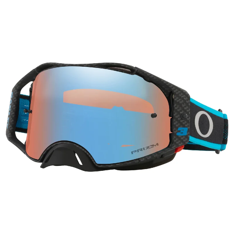 Road bike bag-OAKLEY AIRBRAKE GOGGLES - ELI TOMAC SIGNATURE (PRIZM SAPPHIRE MX)