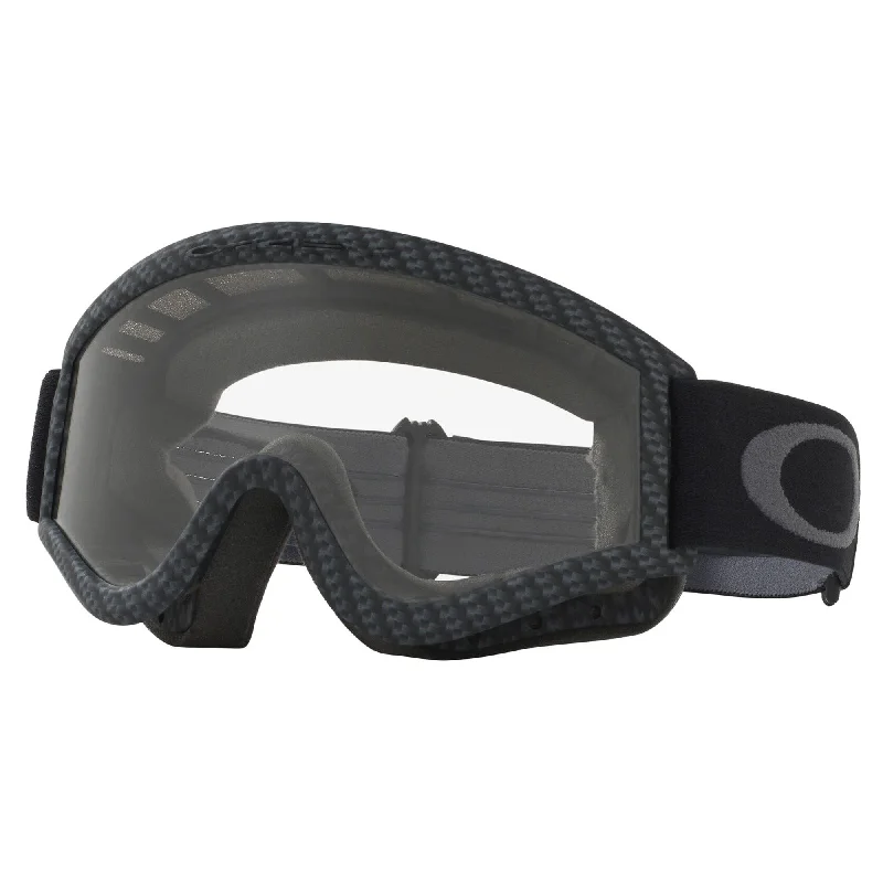 Bicycle gear strap-OAKLEY L-FRAME  GOGGLES - CARBON FIBER (CLEAR)