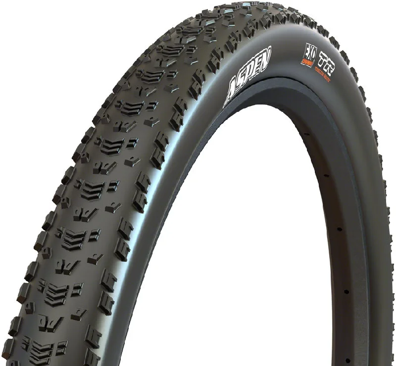 Mountain bike shaft-Maxxis Aspen Tire - 29 x 2.40 Tubeless Folding Black MaxxSpeed EXO 170tpi