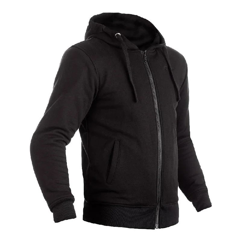 Bicycle chain clip-RST ZIP THROUGH CE HOODIE - BLACK