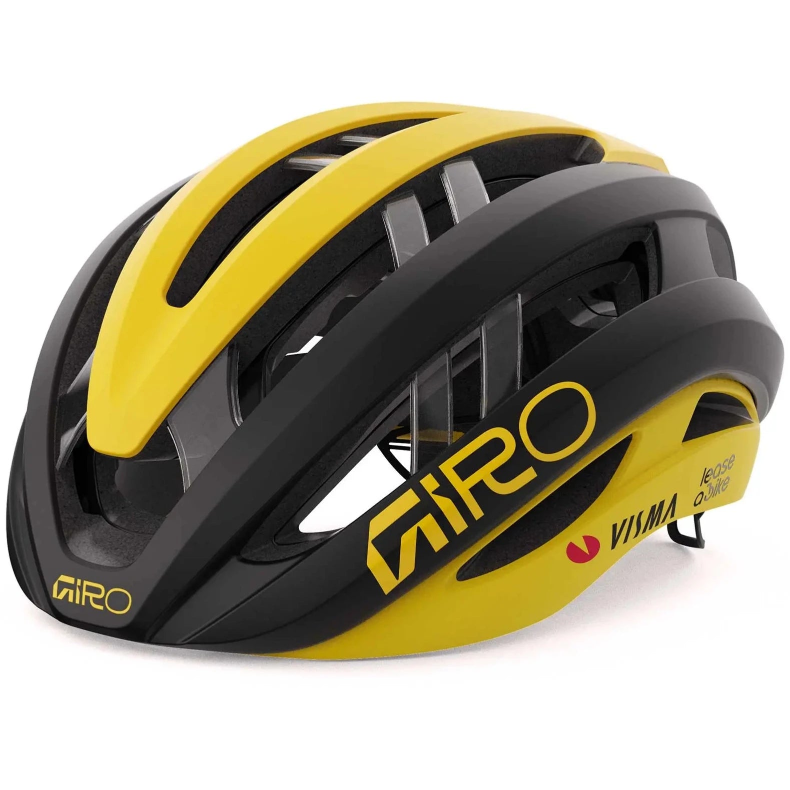 Cycling strap pedal-Casco Giro Aries Spherical - Team Visma Lease a bike 2024