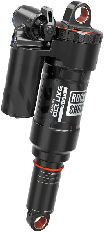 Bike tire clip-RockShox Super Deluxe Ultimate RC2T Rear Shock - 230 x 62.5mm Linear Reb/LComp 380lb L/O Std C1 Santa Cruz Nomad 5 2021+