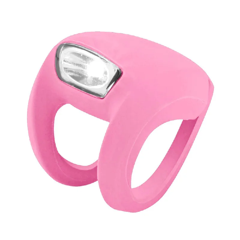 Cycling arm clip-Luce Anteriore Knog Frog Strobe - Rosa