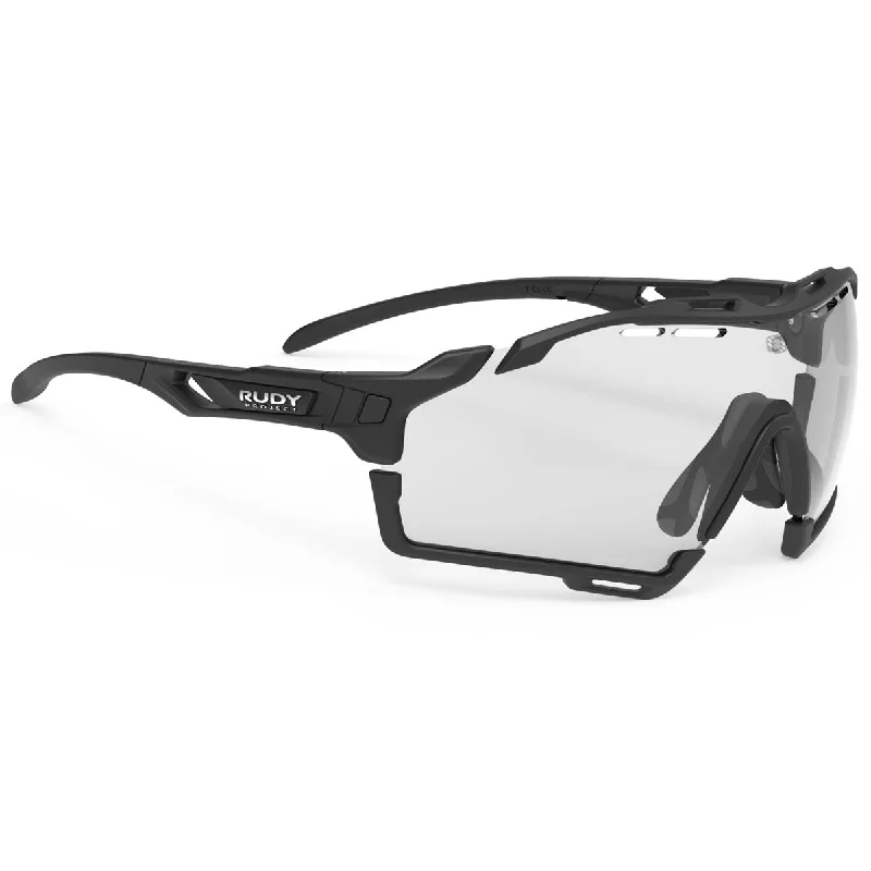 Mountain bike cog-Occhiali Rudy Cutline - Black Matte - ImpactX Photochromic 2 Black