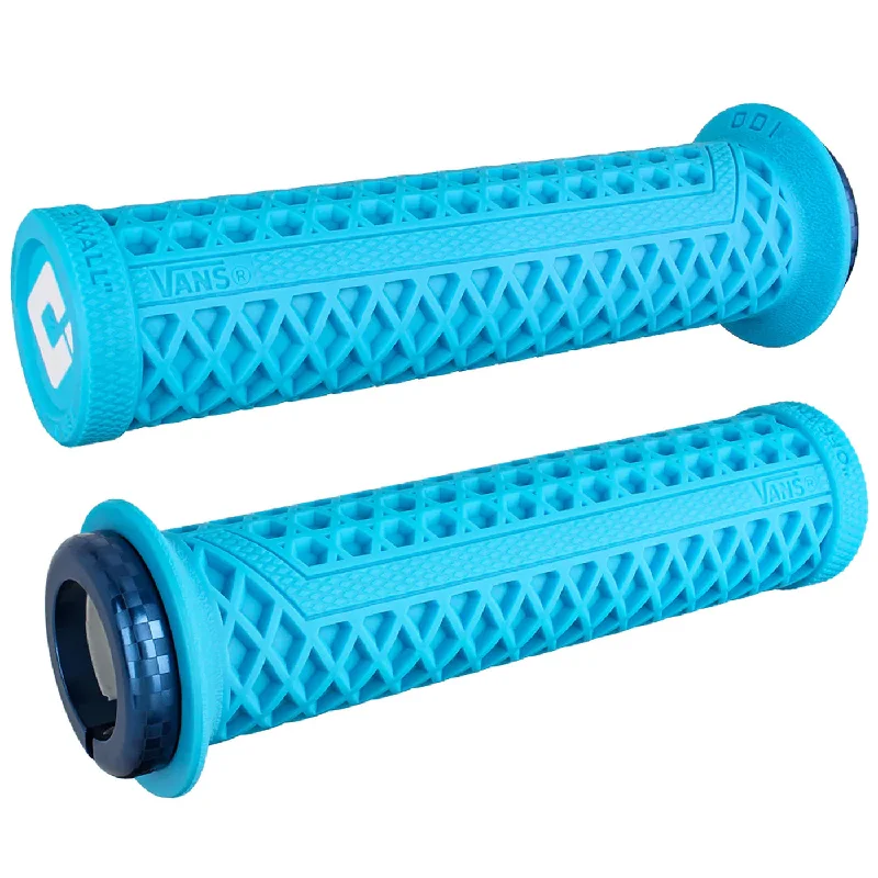 Bicycle derailleur pad-Manopole Odi Vans V2.1 Lock-On - Azzurro