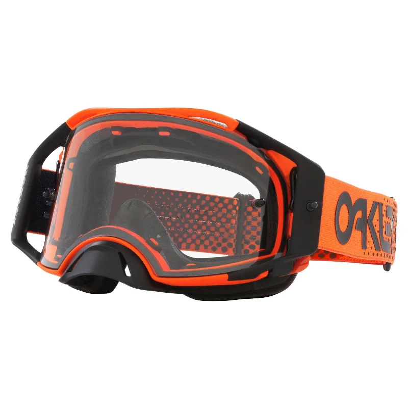 Cycling tape clip-OAKLEY AIRBRAKE GOGGLES - MOTO ORANGE B1B (CLEAR)