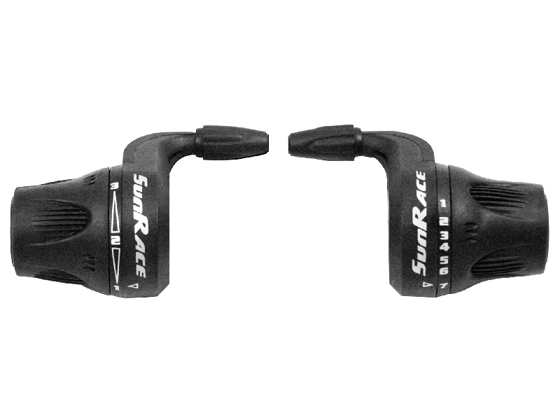 Road bike bar-Sunrace 3 Speed Grip Shifters