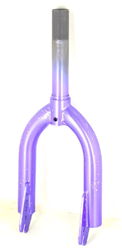 Bicycle rack strap-12" Kids Youth Boys Girls BMX Bike Fork 1" Threaded Purple NEW