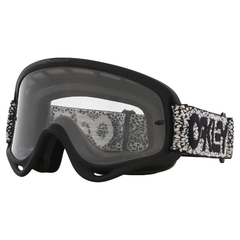 Road bike tape-OAKLEY O-FRAME GOGGLES - GREY CRACKLE (CLEAR)