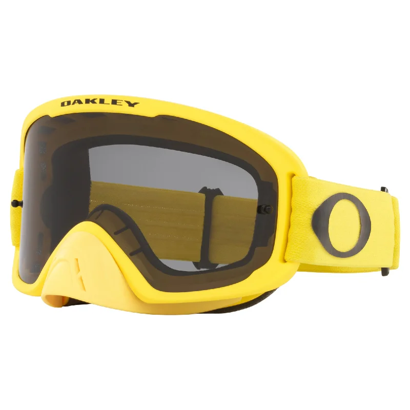 Bike pump strap-OAKLEY O-FRAME 2.0 PRO GOGGLES - MOTO YELLOW (DARK GREY)