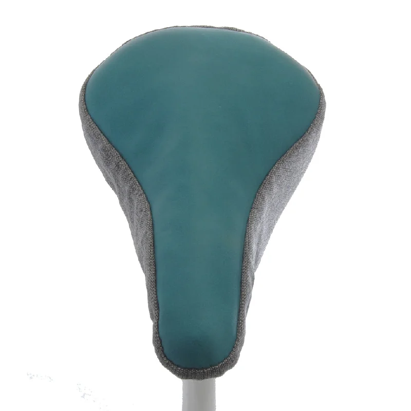 Cycling vest clip-The Dolphin Saddle Cover - Turquoise