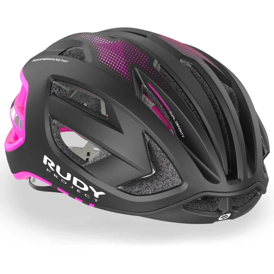 Road bike rim-Casco Rudy Egos - Nero rosa