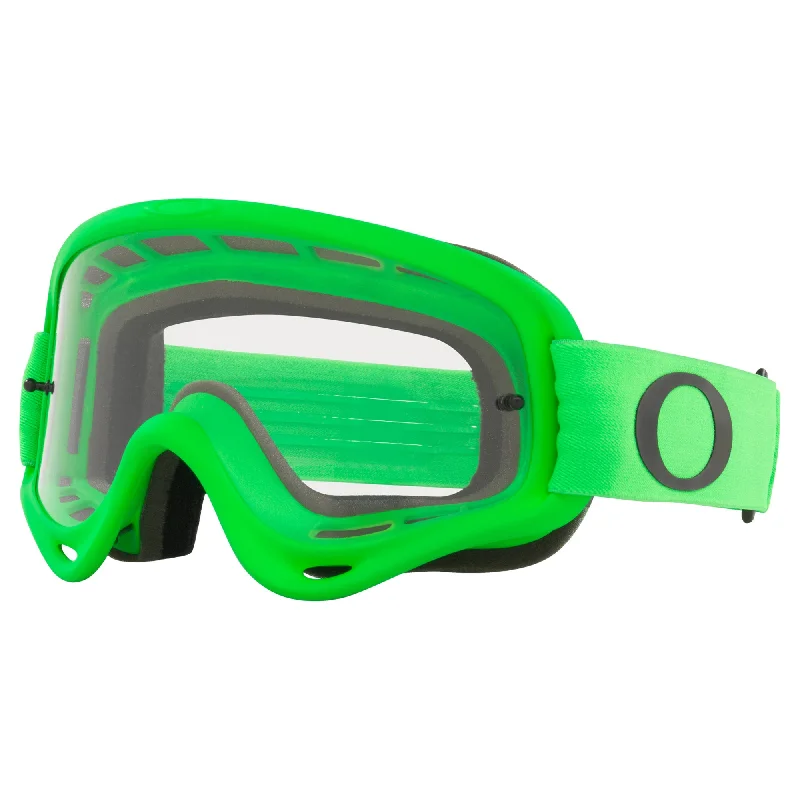 Mountain bike rim-OAKLEY O-FRAME XS YOUTH GOGGLES - GREEN (CLEAR)