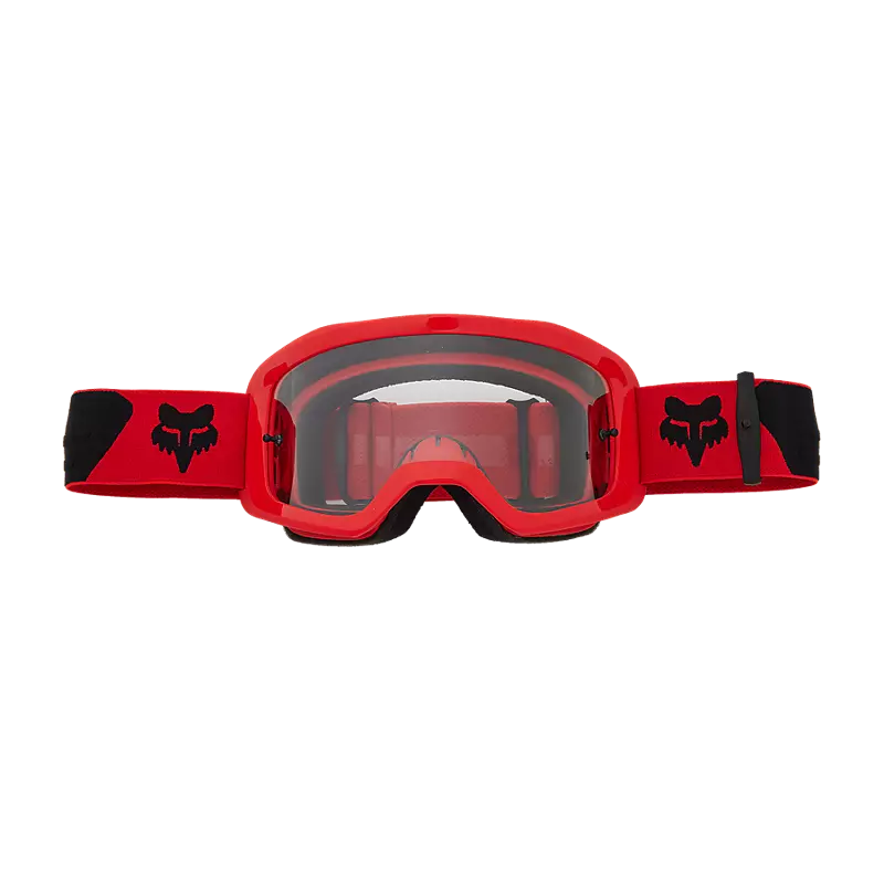 Bicycle tire strap-FOX 2024 YOUTH MAIN CORE GOGGLES - FLO RED