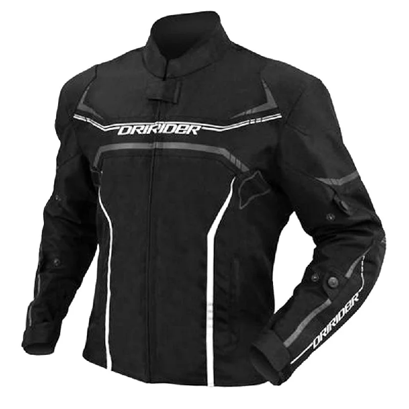 Bike frame strap-DRIRIDER ORIGIN JACKET - BLACK/WHITE