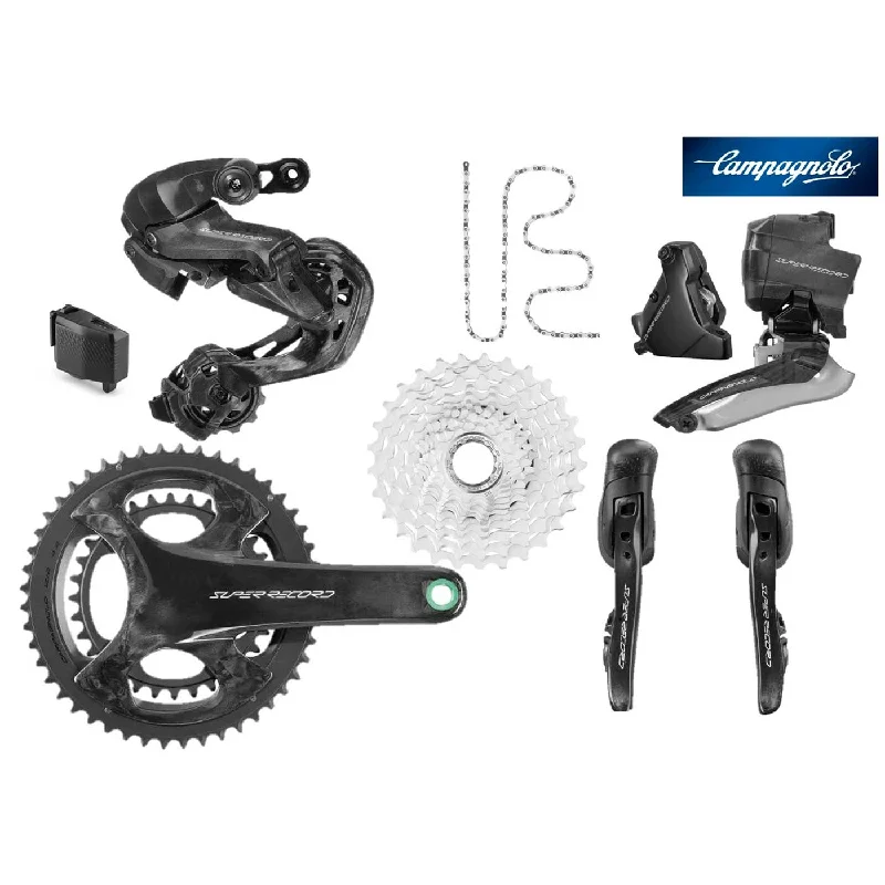 Cycling vest clip-Gruppo Campagnolo Super Record Wireless 10/29T - 34/50 D