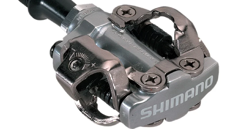 Cycling arm strap-Shimano Pedals PD-M540 SPD Silver