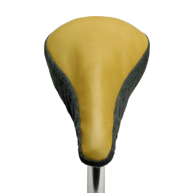 Bicycle tire clip-Rumble Bumble Saddle Cover - Yellow