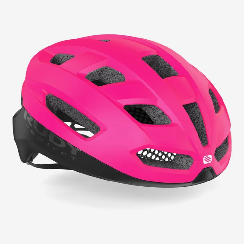 Cycling rain strap-Casco Rudy Skudo - Rosa