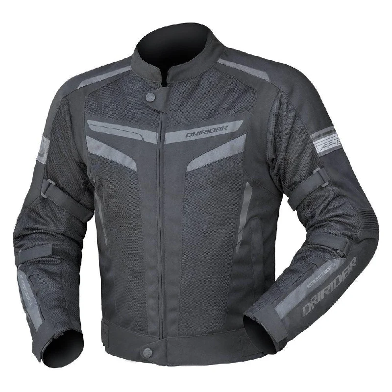 Cycling vest pad-DRIRIDER AIR-RIDE 5 JACKET - BLACK/GREY