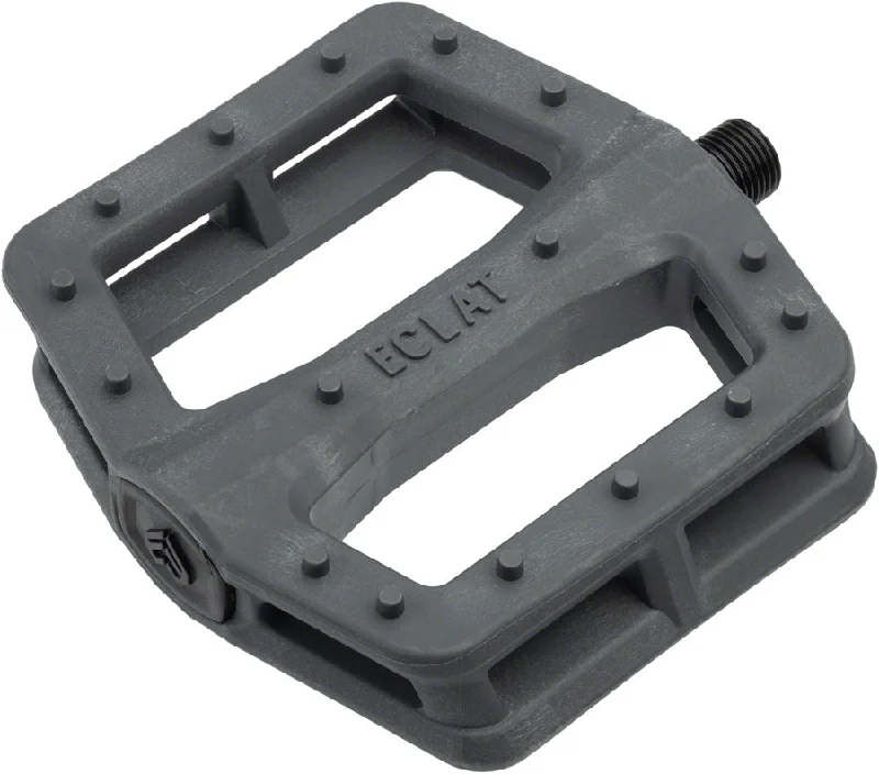 Bicycle lock pad-Eclat Centric Pedals Nylon/Fibreglass 9/16" Grey