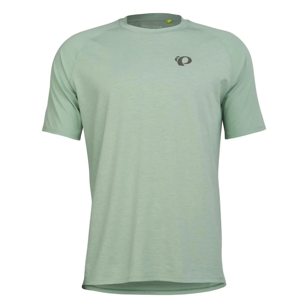 Bike frame pad-Pearl Izumi Expedition Merino Short Sleeve MTB Jersey - Green Bay