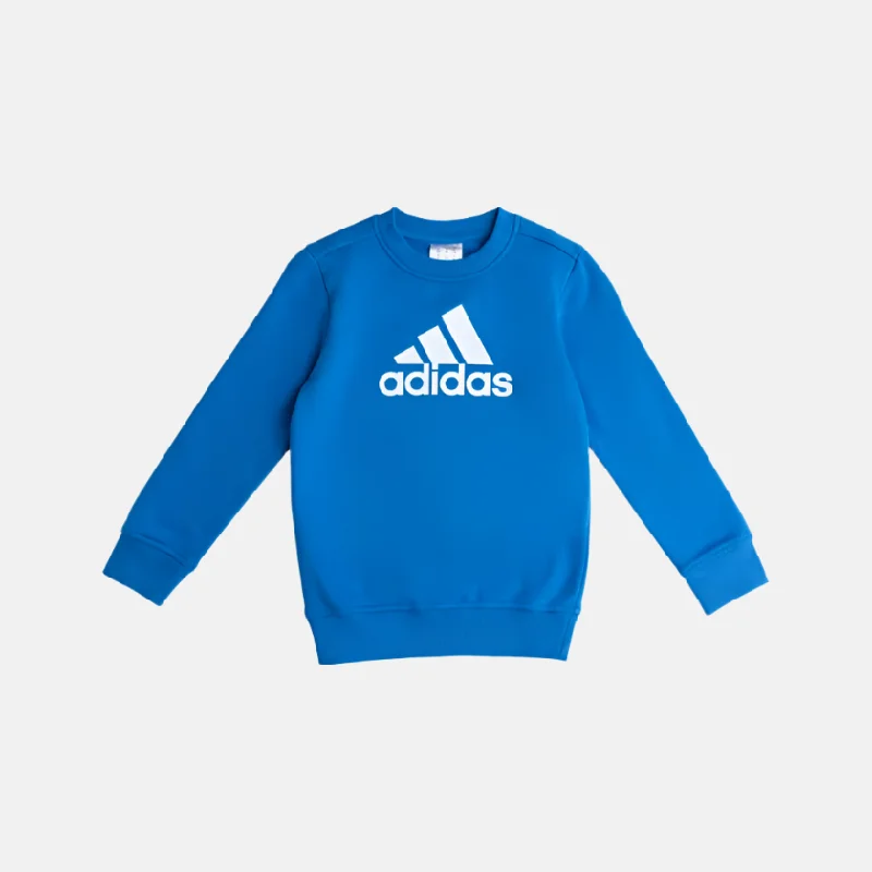 Bicycle light clip-Adidas B CR Full Sleeve Kids Girl T-shirt (10-16Year) -Bright Royal