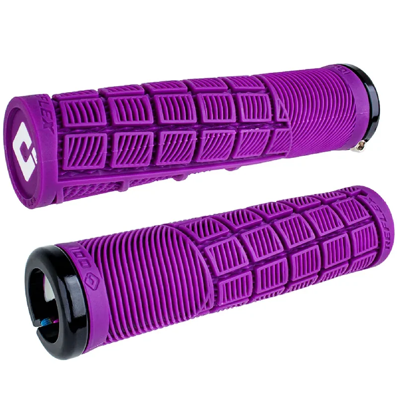 Bike wheel pad-Manopole Odi Reflex V2.1 Lock-On - Viola