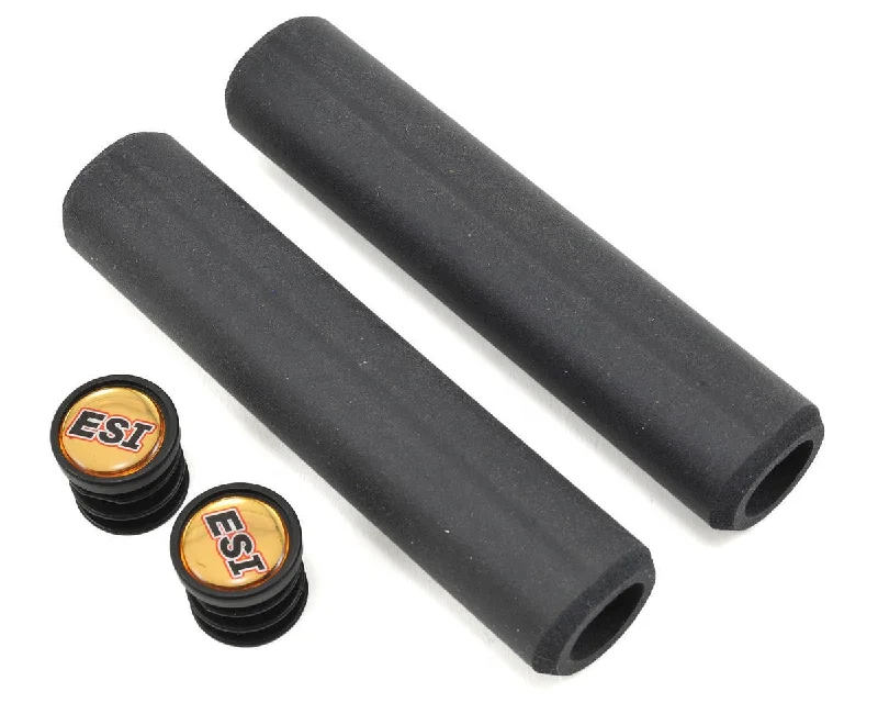 Cycling water pad-ESI Chunky Black Handlebar Grip