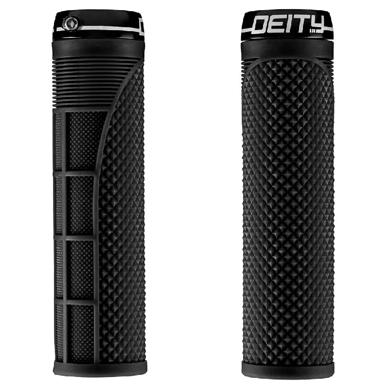 Cycling band clip-Deity Megattack Grips Black