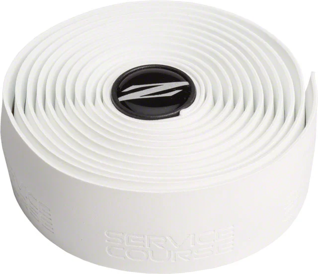 Bicycle grip clip-Zipp Service Course Bar Tape - White