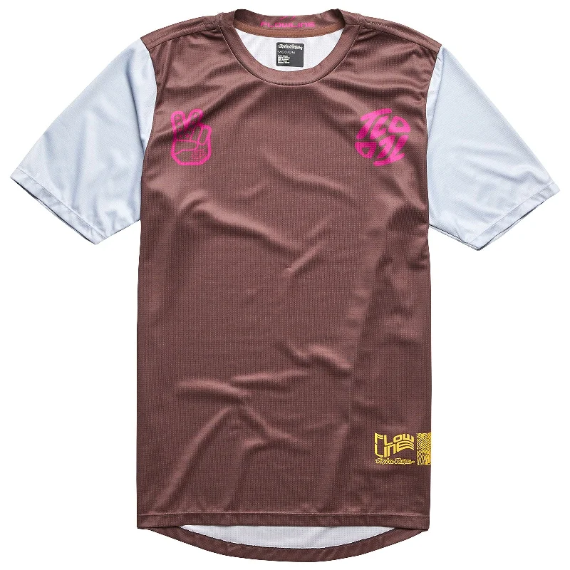 Cycling water pad-Flowline SS Jersey Flipped Chocolate