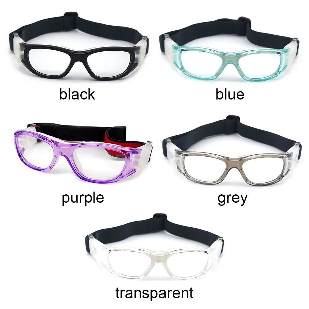 Bicycle rack pad-Impact Resistance Soccer Eye Protect Football Eyeglasses Basketball Goggles Outdoor Sports Glasses Cycling Eyewear