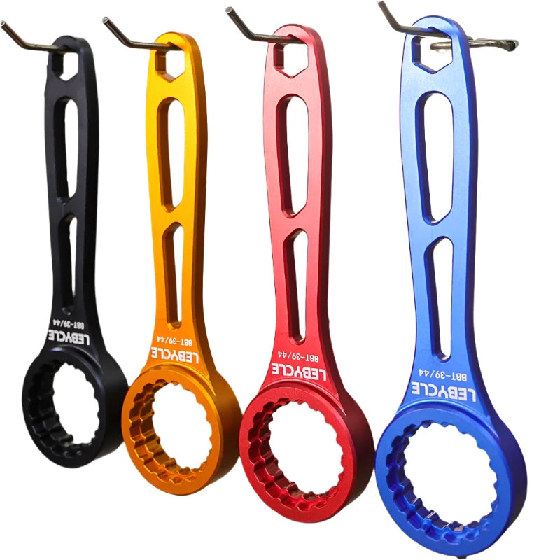 Cycling rain clip-Lebycle BB Spanner ALL Aluminum Alloy Four-in-one Multi-function 39/40.5/44/46MM Bottom Bracket Tool