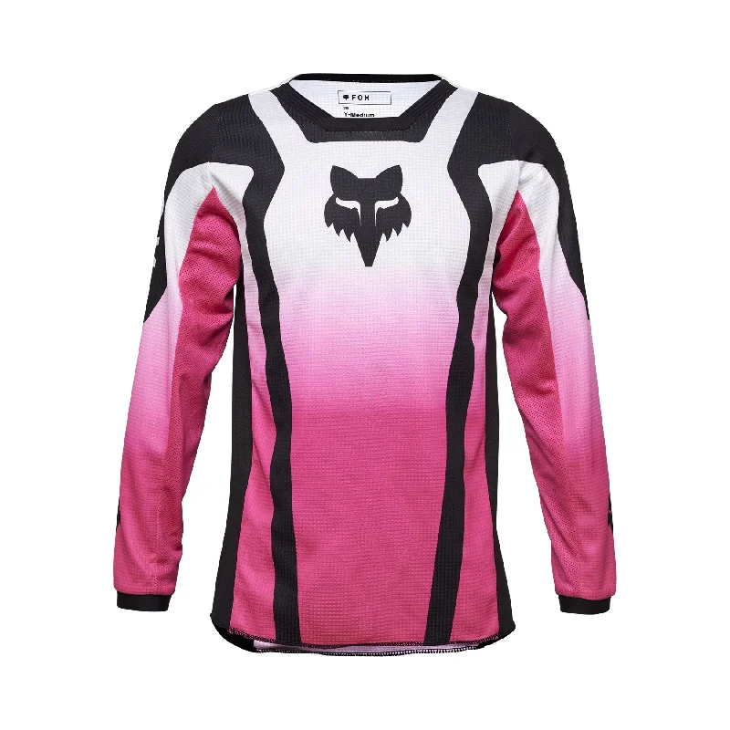 Road bike bar-FOX 2025 YOUTH GIRLS 180 LEAN JERSEY - BLACK/PINK