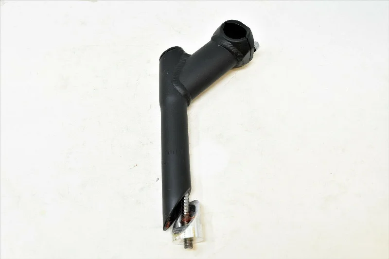 Mountain bike guards-SHORT REACH 70mm RISER ALLOY BIKE HANDLEBAR STEM 25.4mm MATT BLACK 180mm LENGTH